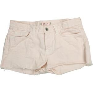 J Brand Pink Romantic Cut Off Shorts 33